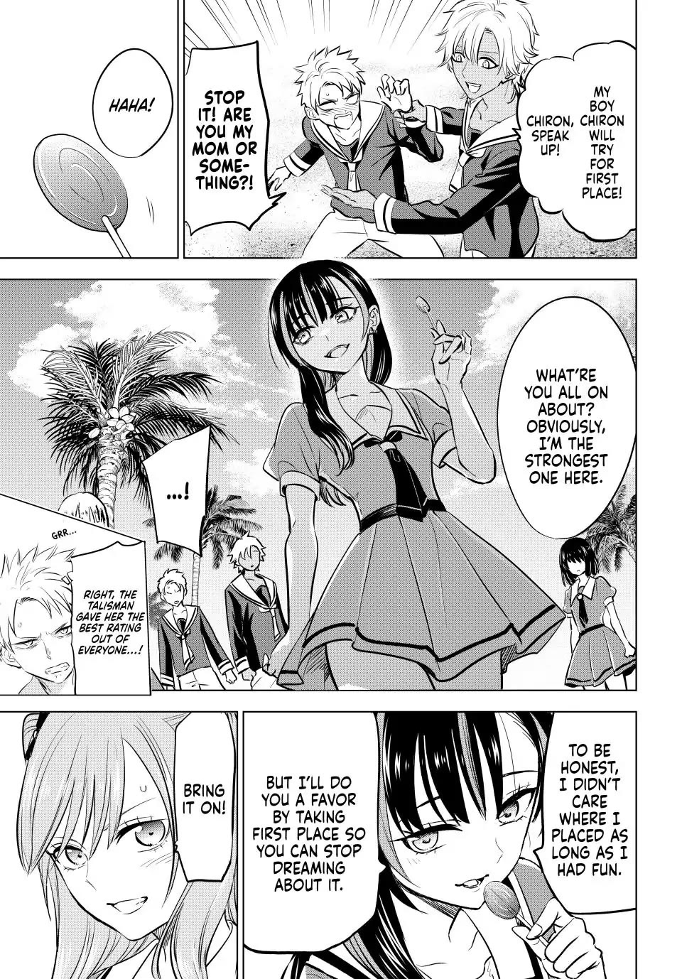 Kuroneko to Majo no Kyoushitsu Chapter 46 page 3 - Chapter 46: The Adventure on the Desert Island