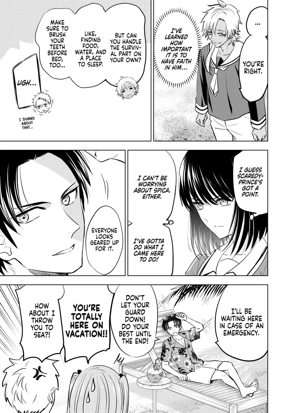 Kuroneko to Majo no Kyoushitsu Chapter 46 page 5 - Chapter 46: The Adventure on the Desert Island