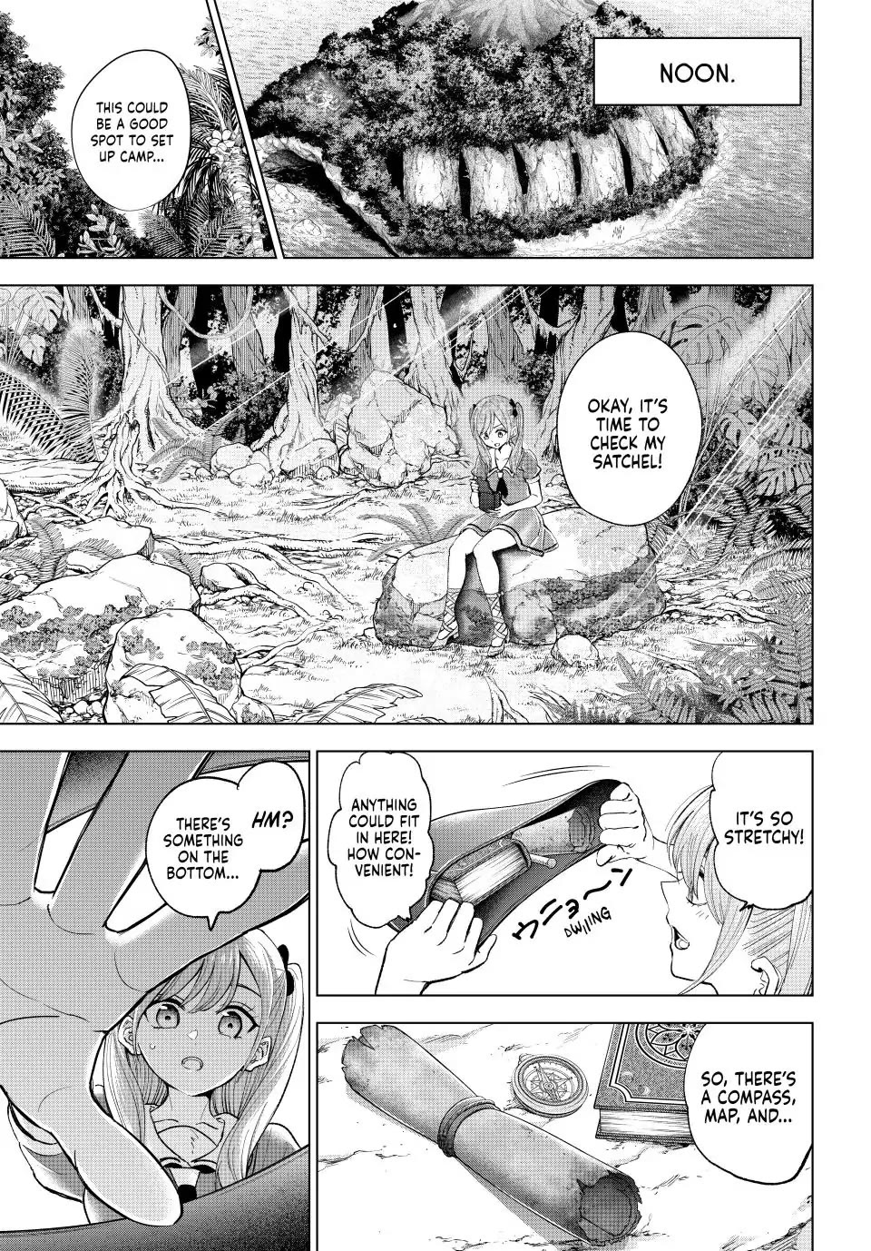 Kuroneko to Majo no Kyoushitsu Chapter 46 page 7 - Chapter 46: The Adventure on the Desert Island