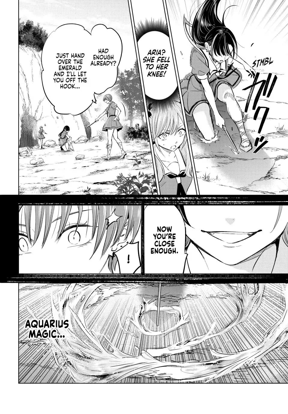 Kuroneko to Majo no Kyoushitsu Chapter 47 page 10 - Chapter 47: Aria vs. Pollux