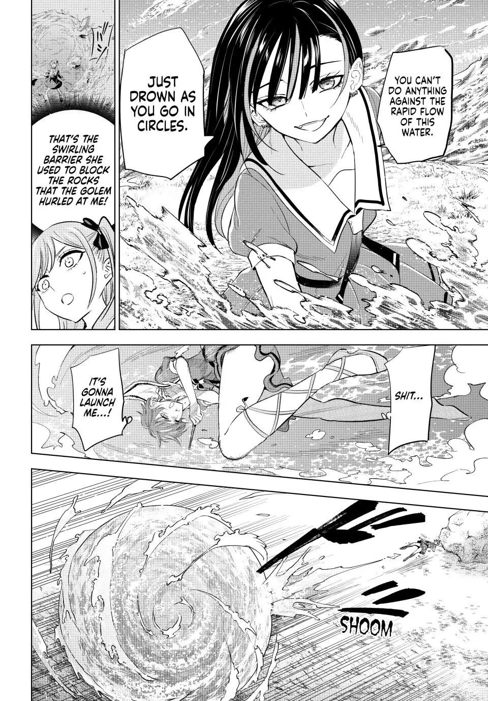 Kuroneko to Majo no Kyoushitsu Chapter 47 page 12 - Chapter 47: Aria vs. Pollux