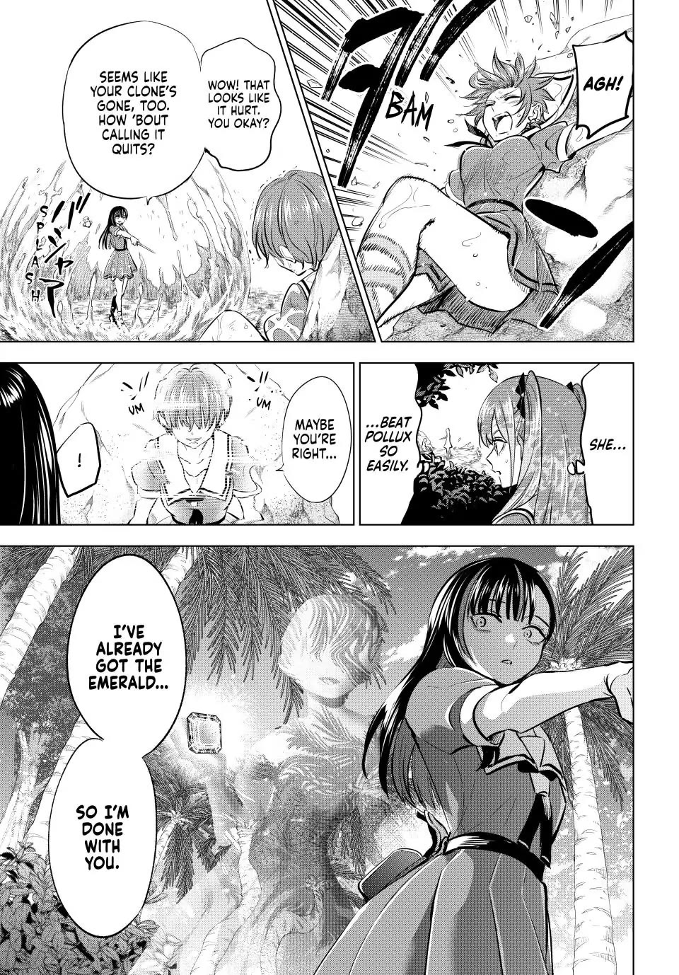 Kuroneko to Majo no Kyoushitsu Chapter 47 page 13 - Chapter 47: Aria vs. Pollux