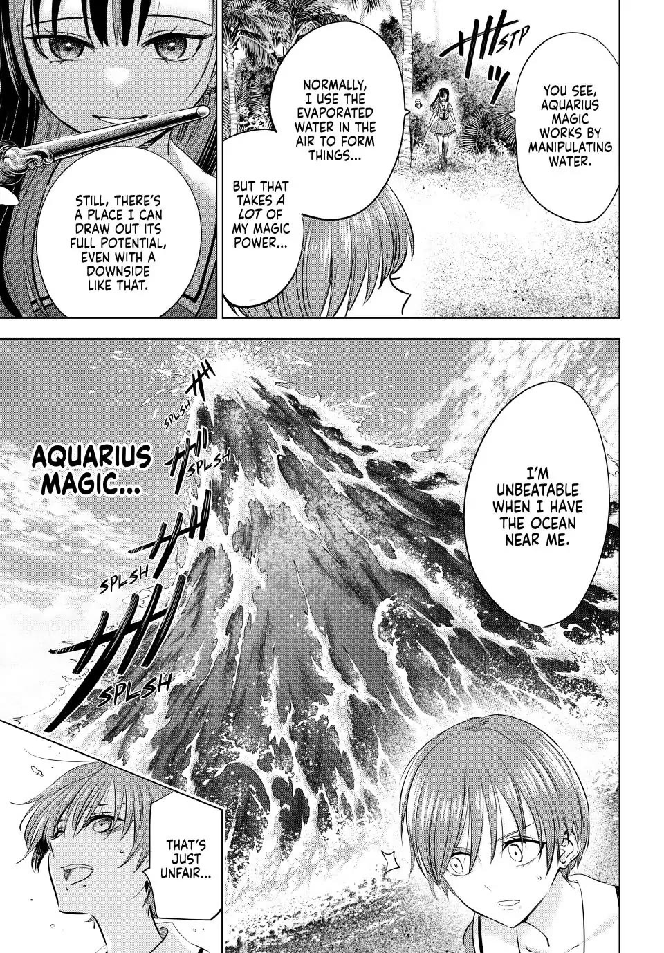 Kuroneko to Majo no Kyoushitsu Chapter 47 page 17 - Chapter 47: Aria vs. Pollux
