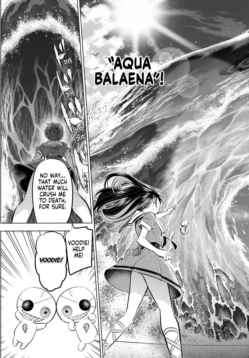 Kuroneko to Majo no Kyoushitsu Chapter 47 page 19 - Chapter 47: Aria vs. Pollux
