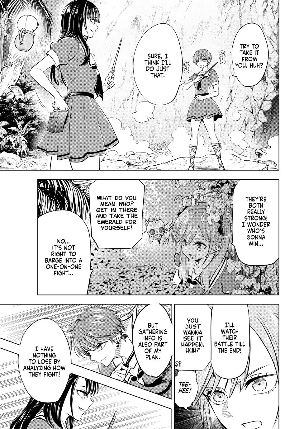 Kuroneko to Majo no Kyoushitsu Chapter 47 page 7 - Chapter 47: Aria vs. Pollux