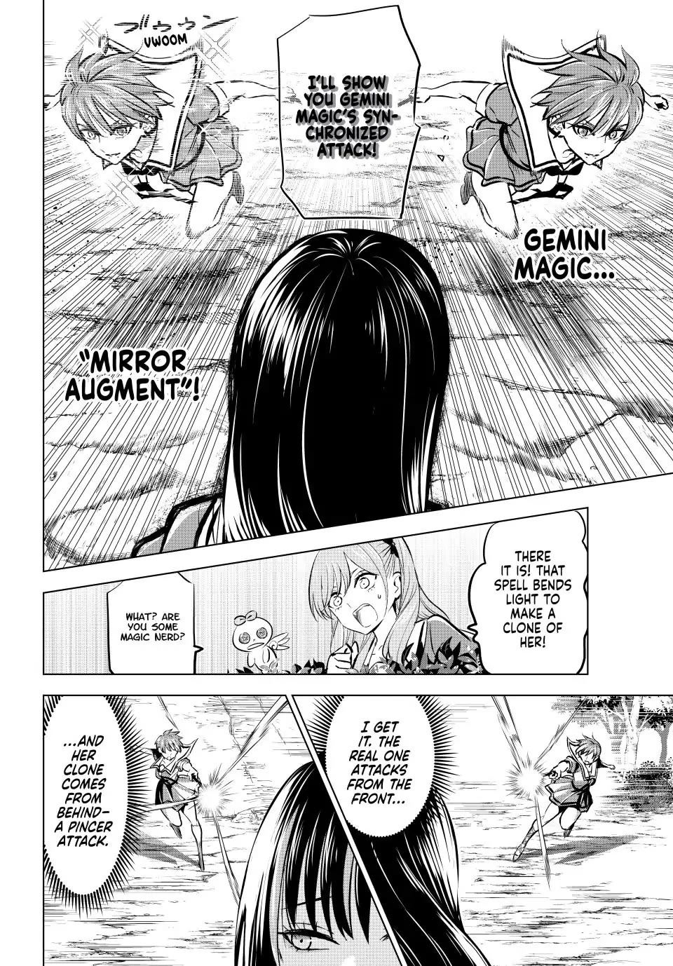 Kuroneko to Majo no Kyoushitsu Chapter 47 page 8 - Chapter 47: Aria vs. Pollux