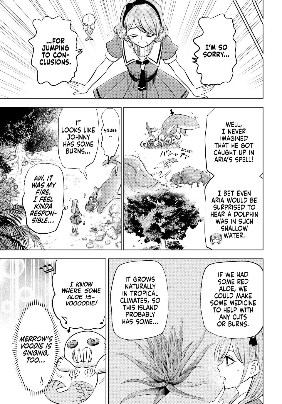 Kuroneko to Majo no Kyoushitsu Chapter 48 page 13 - Chapter 48: Merrow and Spica