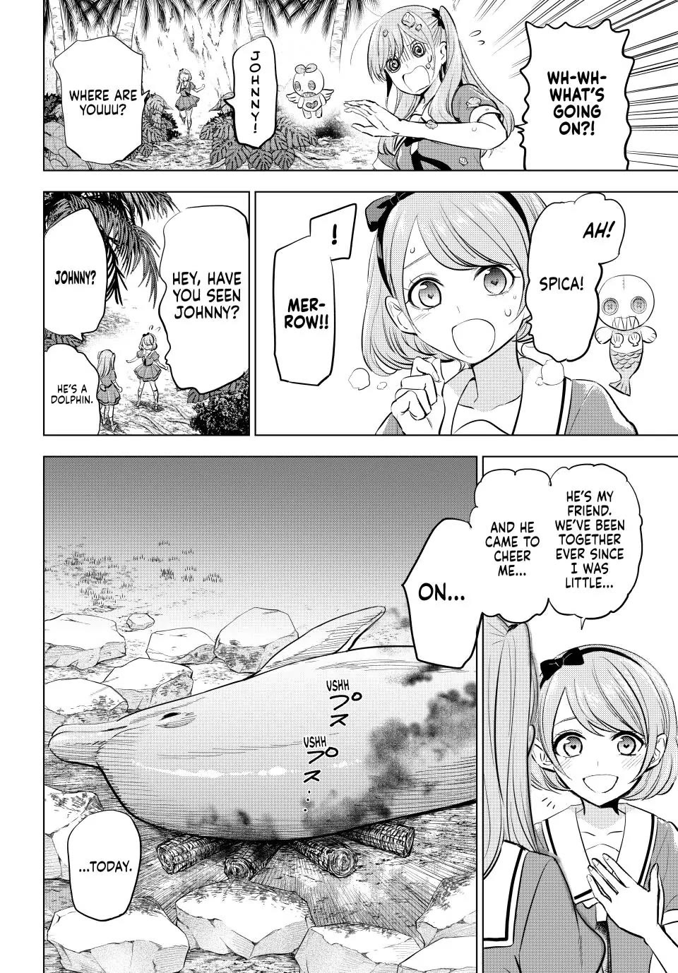 Kuroneko to Majo no Kyoushitsu Chapter 48 page 8 - Chapter 48: Merrow and Spica