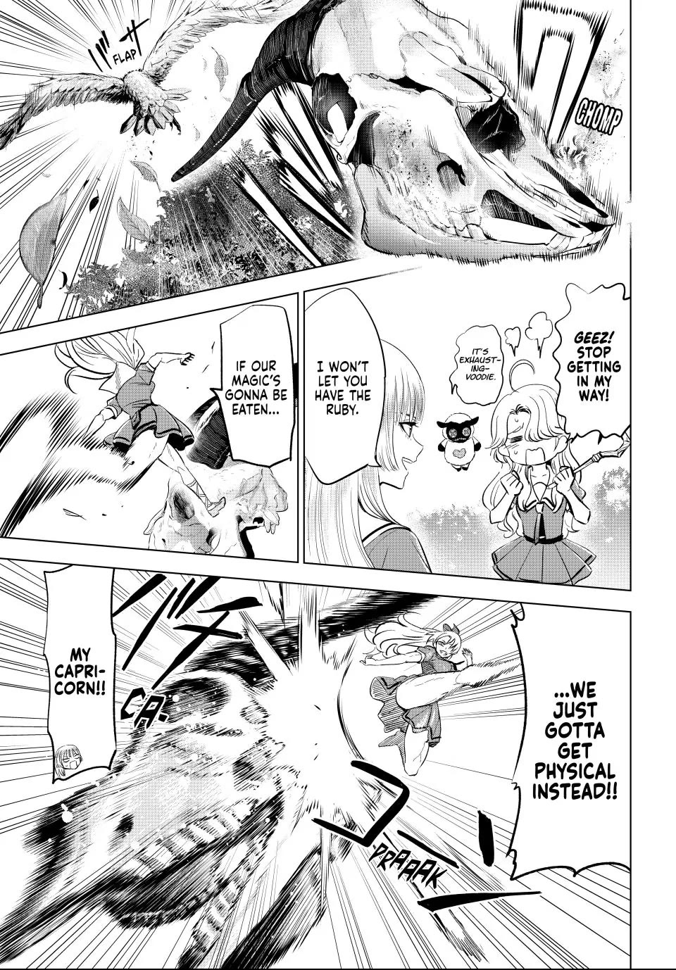 Kuroneko to Majo no Kyoushitsu Chapter 49 page 11 - Chapter 49: Race to the Ruby