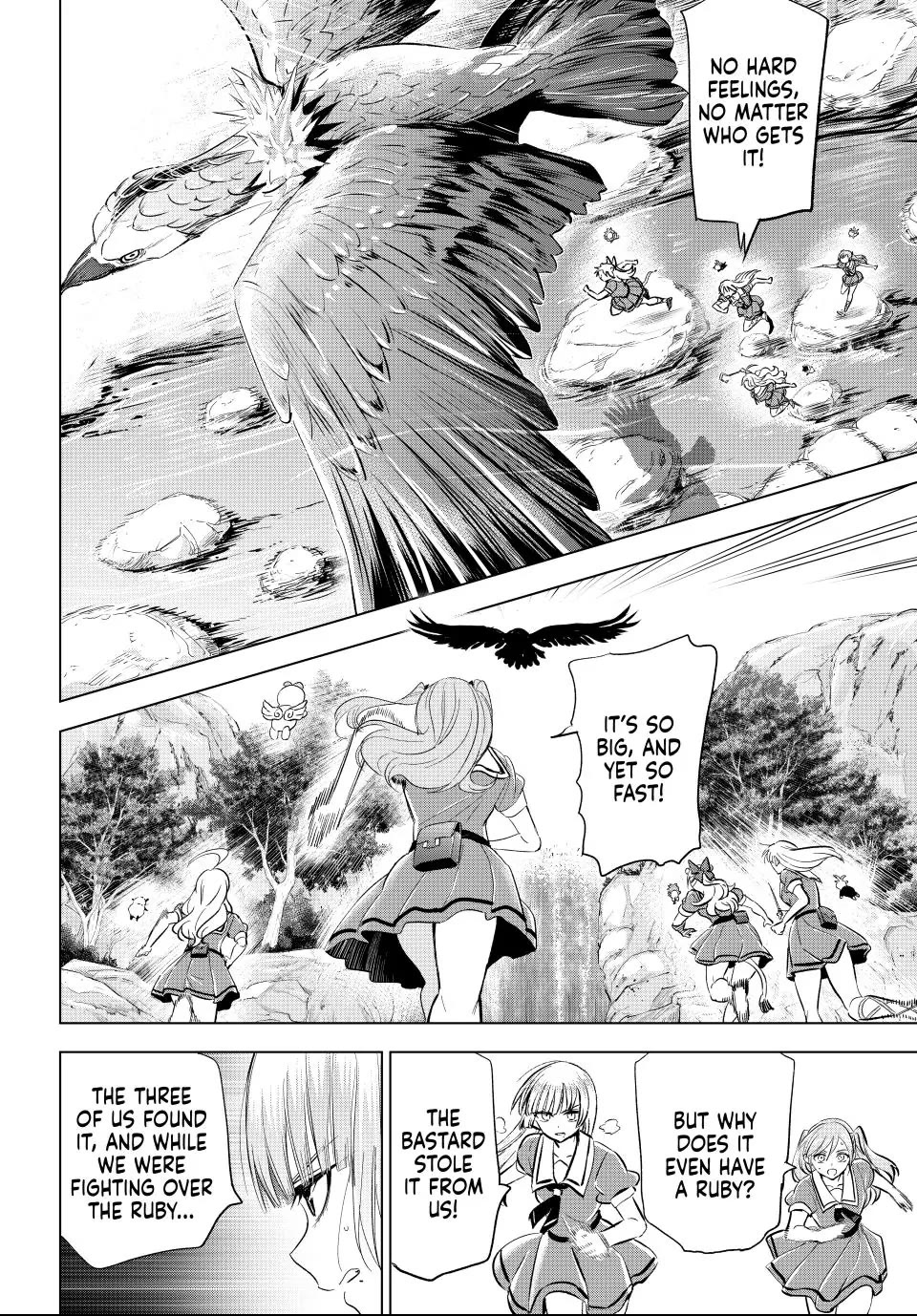 Kuroneko to Majo no Kyoushitsu Chapter 49 page 14 - Chapter 49: Race to the Ruby