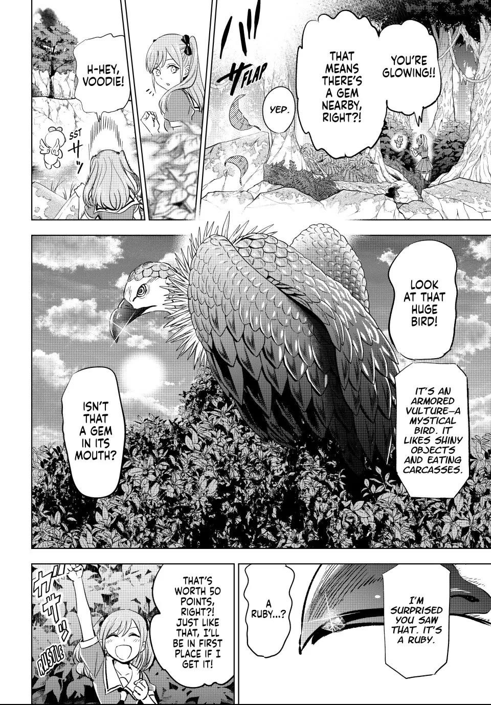 Kuroneko to Majo no Kyoushitsu Chapter 49 page 8 - Chapter 49: Race to the Ruby