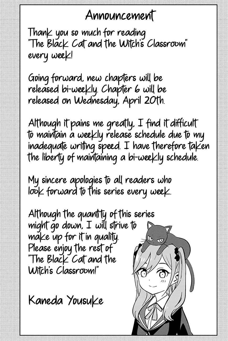 Kuroneko to Majo no Kyoushitsu Chapter 5 page 28 - Chapter 5: Spica