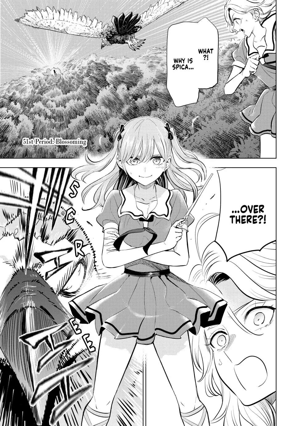 Kuroneko to Majo no Kyoushitsu Chapter 51 page 1 - Chapter 51: Blossoming
