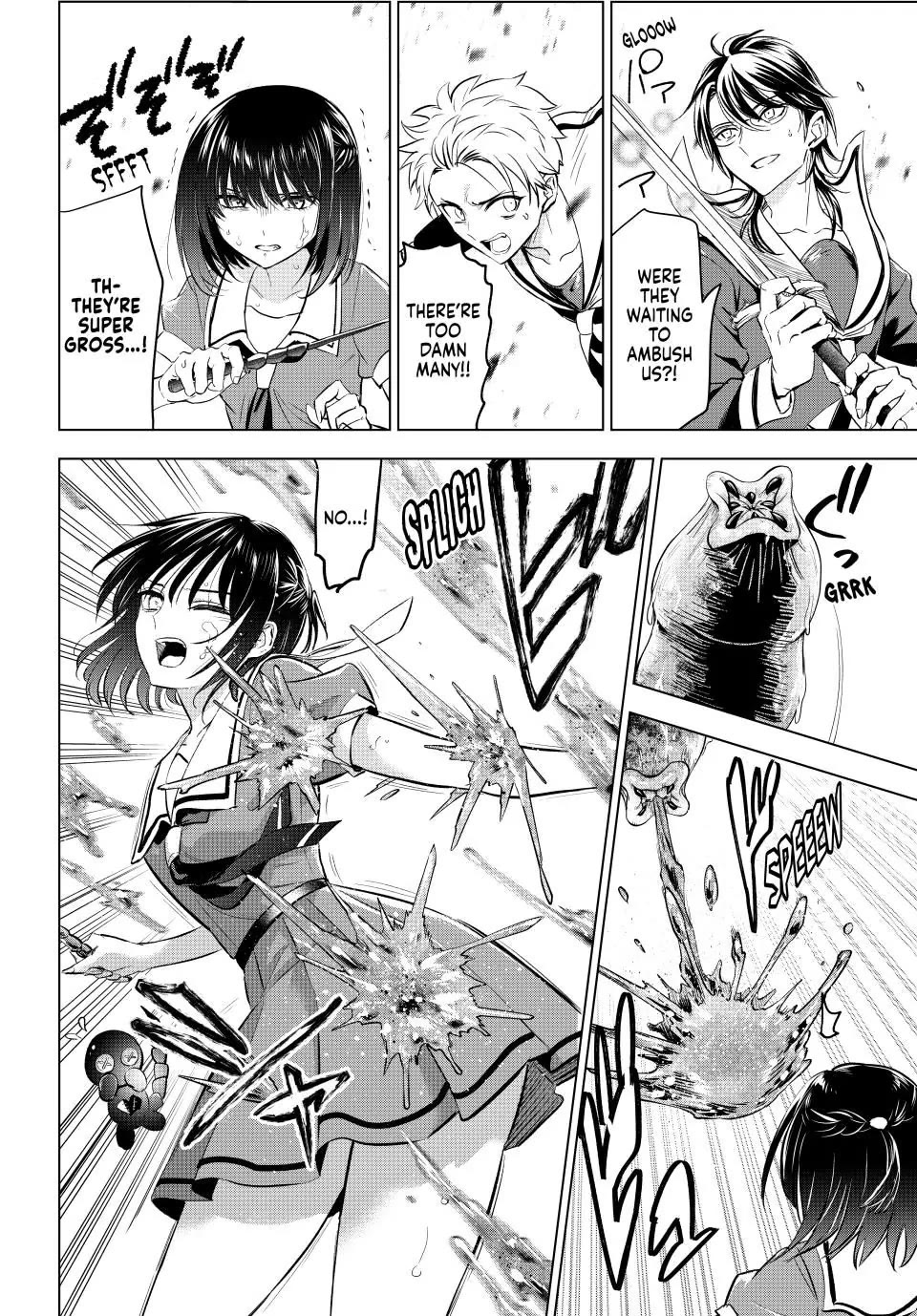Kuroneko to Majo no Kyoushitsu Chapter 52 page 12 - Chapter 52: Aspidochelone Island