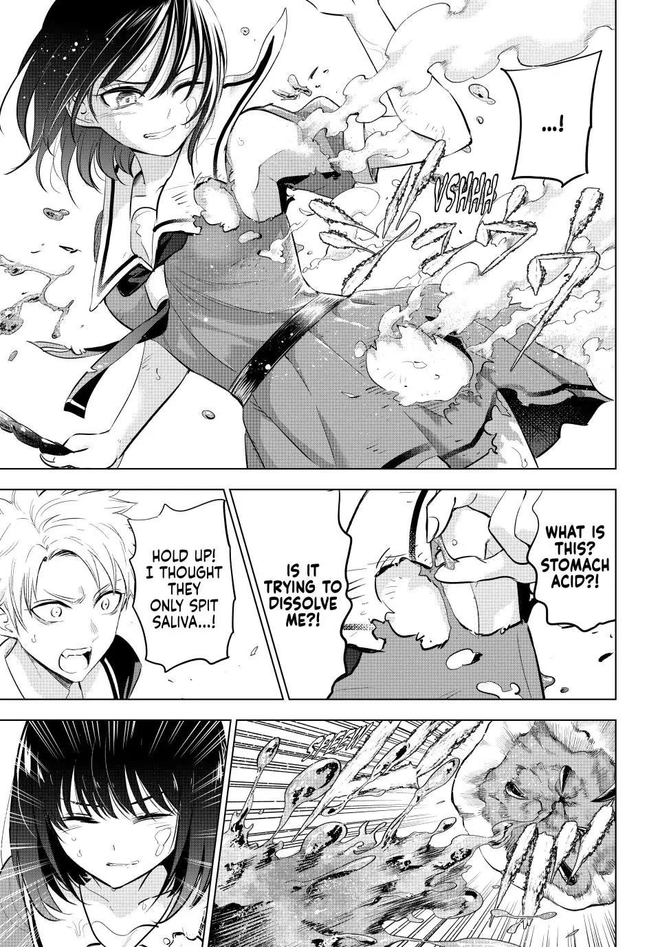 Kuroneko to Majo no Kyoushitsu Chapter 52 page 13 - Chapter 52: Aspidochelone Island