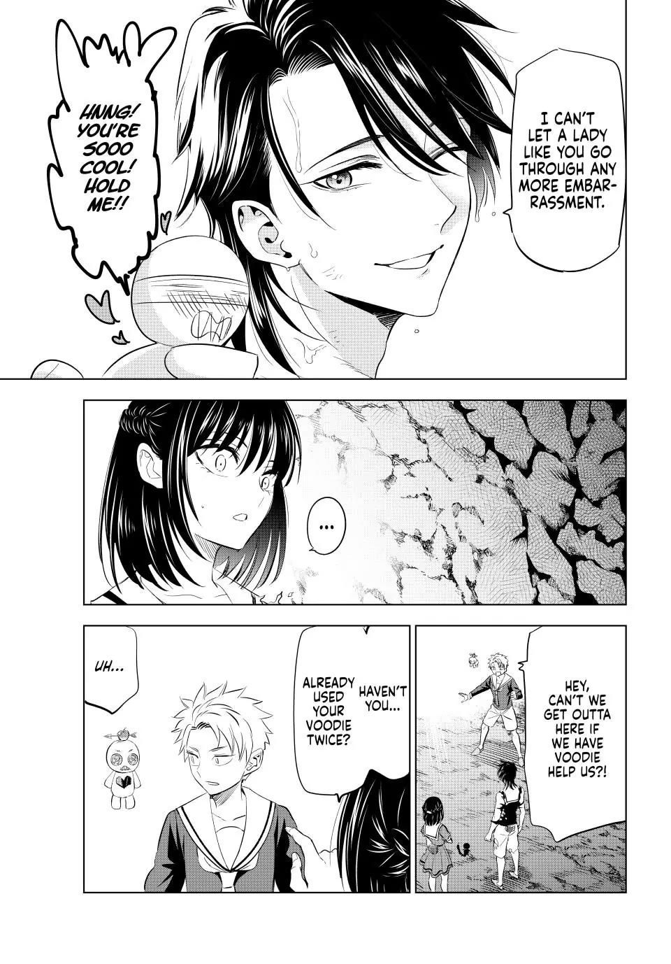 Kuroneko to Majo no Kyoushitsu Chapter 52 page 15 - Chapter 52: Aspidochelone Island