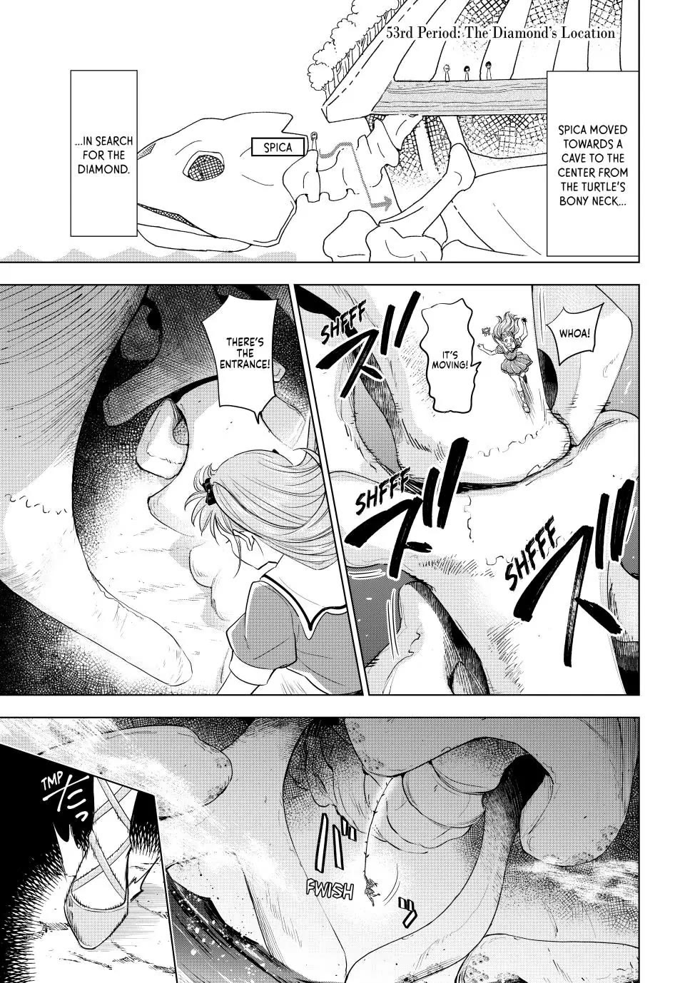 Kuroneko to Majo no Kyoushitsu Chapter 53 page 1 - Chapter 53: The Diamond’s Location