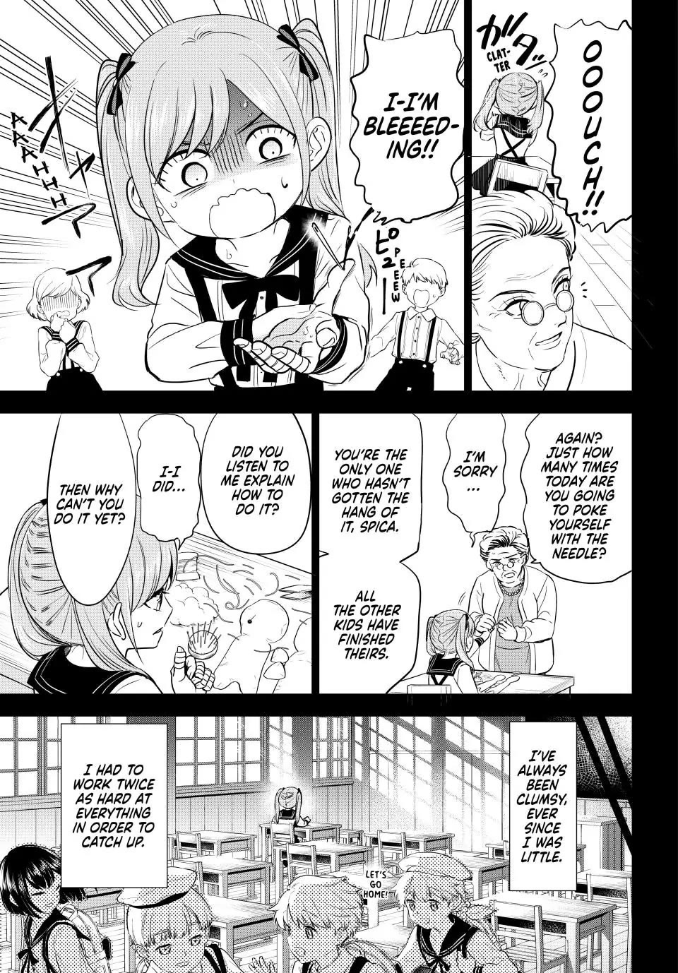 Kuroneko to Majo no Kyoushitsu Chapter 54 page 11 - Chapter 54: Spica vs. Aria