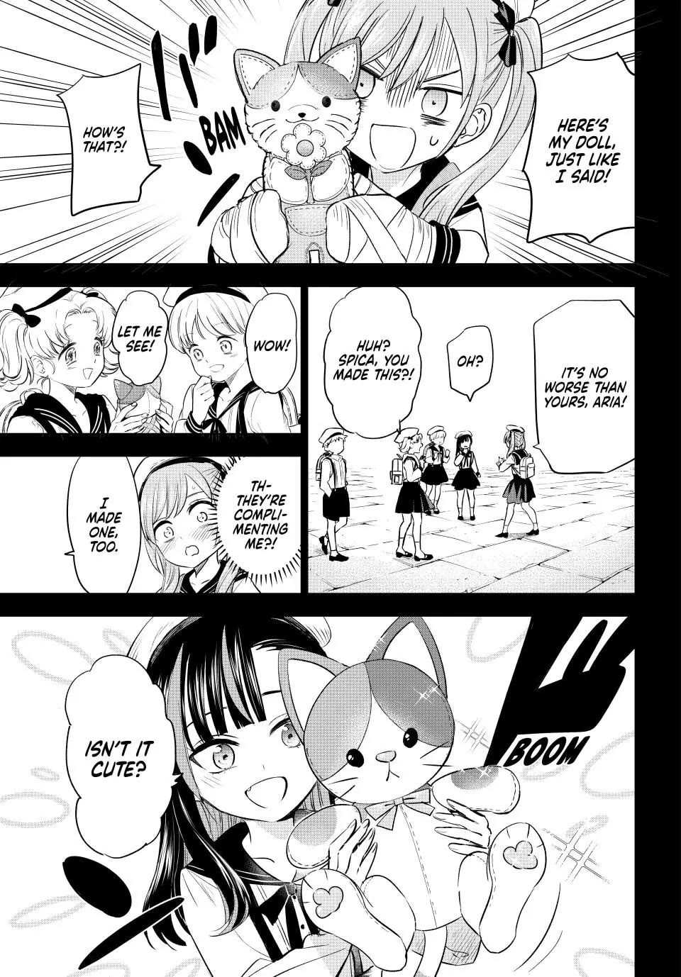Kuroneko to Majo no Kyoushitsu Chapter 54 page 17 - Chapter 54: Spica vs. Aria