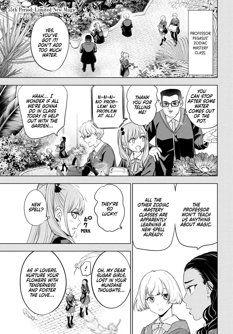 Kuroneko to Majo no Kyoushitsu Chapter 55 page 1 - Chapter 55: Limited New Magic
