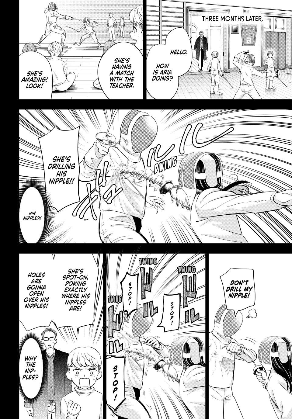 Kuroneko to Majo no Kyoushitsu Chapter 56 page 4 - Chapter 56: Aria's Dream