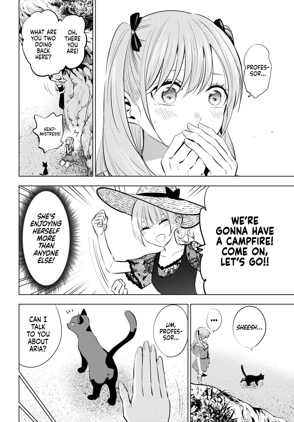 Kuroneko to Majo no Kyoushitsu Chapter 58 page 12 - Chapter 58: A Promise Under the Stars