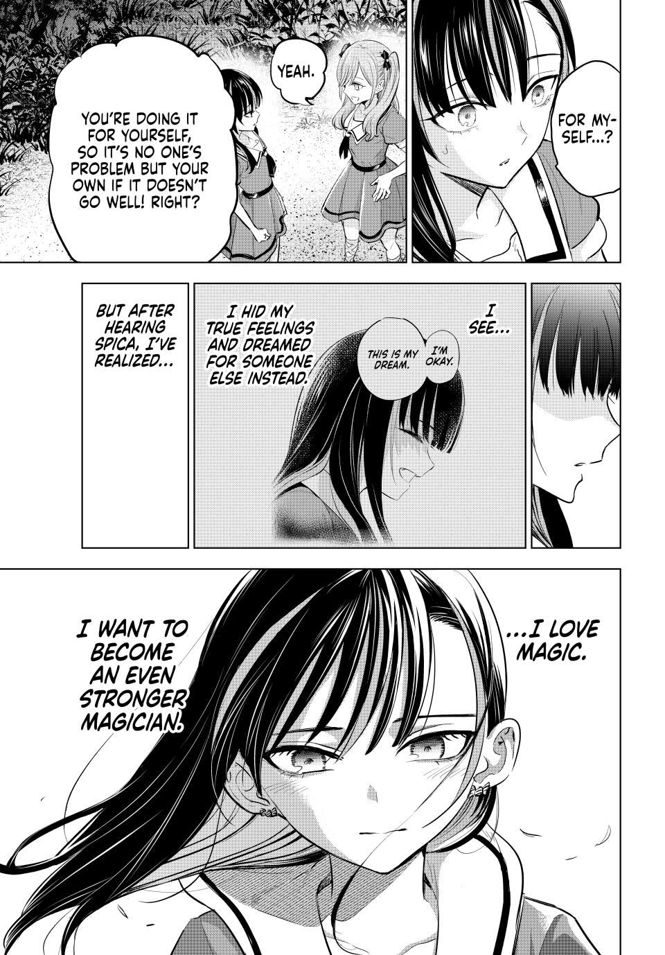Kuroneko to Majo no Kyoushitsu Chapter 58 page 21 - Chapter 58: A Promise Under the Stars