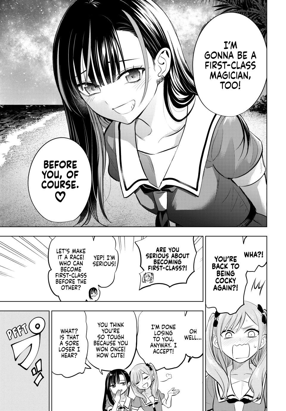 Kuroneko to Majo no Kyoushitsu Chapter 58 page 23 - Chapter 58: A Promise Under the Stars