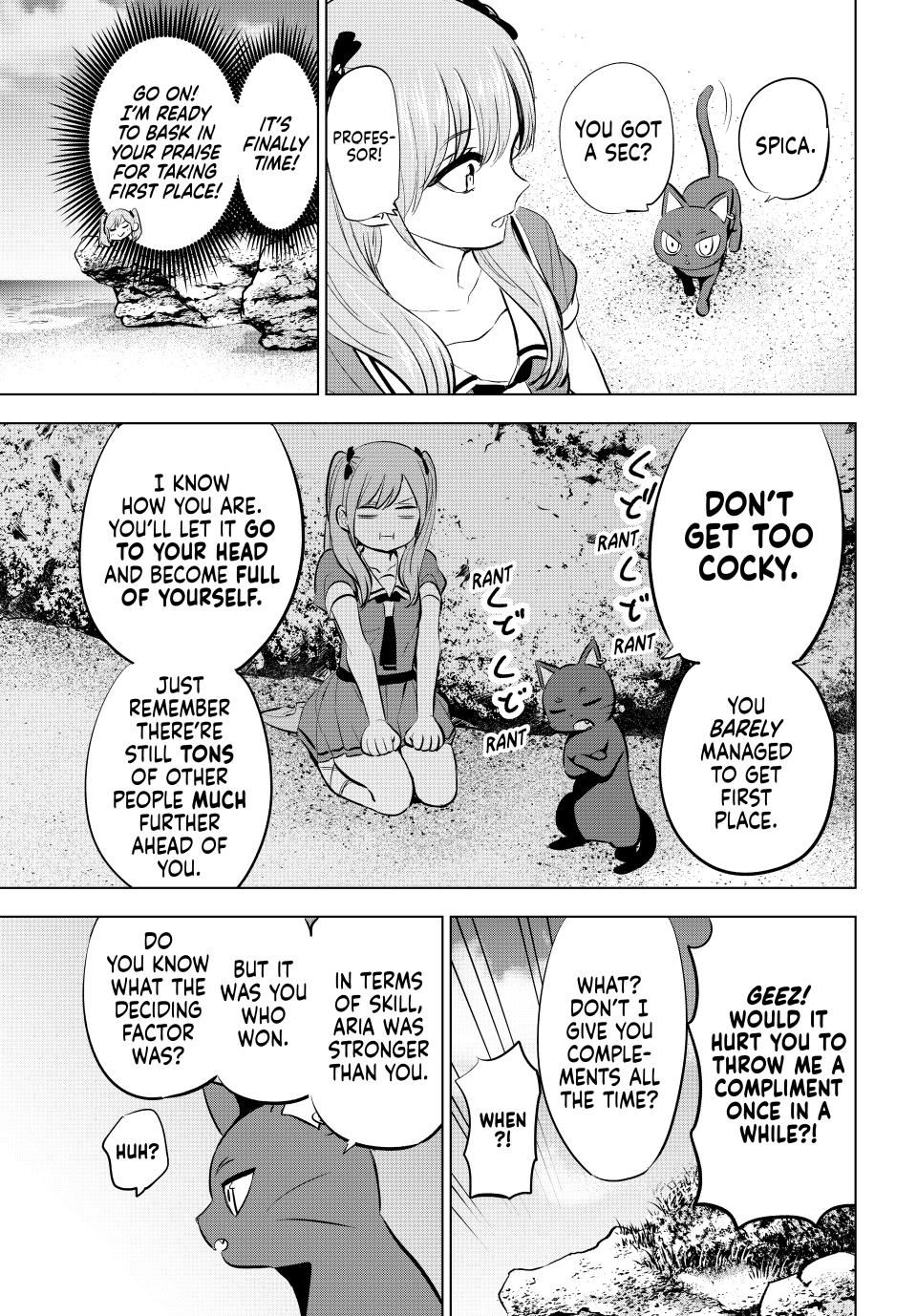 Kuroneko to Majo no Kyoushitsu Chapter 58 page 9 - Chapter 58: A Promise Under the Stars