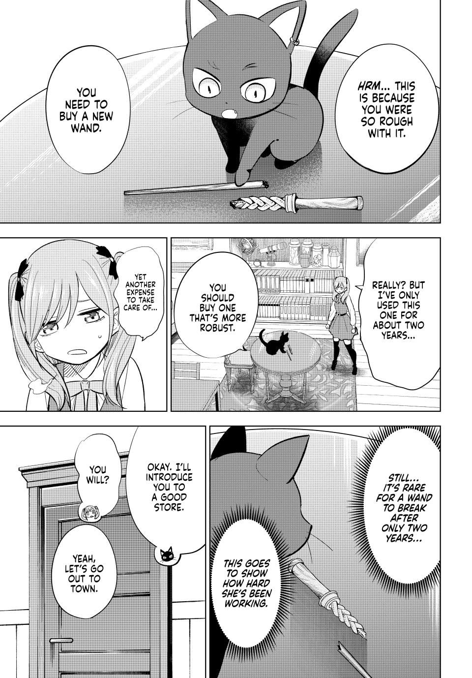 Kuroneko to Majo no Kyoushitsu Chapter 59 page 5 - Chapter 59: Forbidden Date
