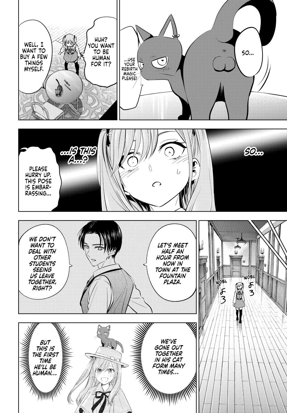 Kuroneko to Majo no Kyoushitsu Chapter 59 page 6 - Chapter 59: Forbidden Date