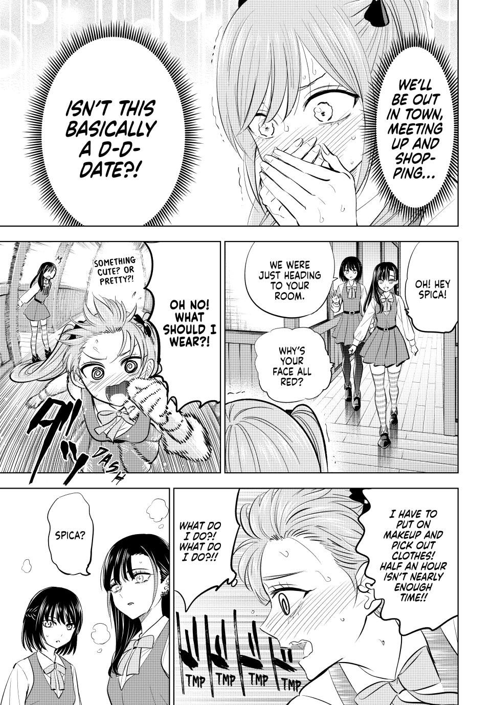 Kuroneko to Majo no Kyoushitsu Chapter 59 page 7 - Chapter 59: Forbidden Date