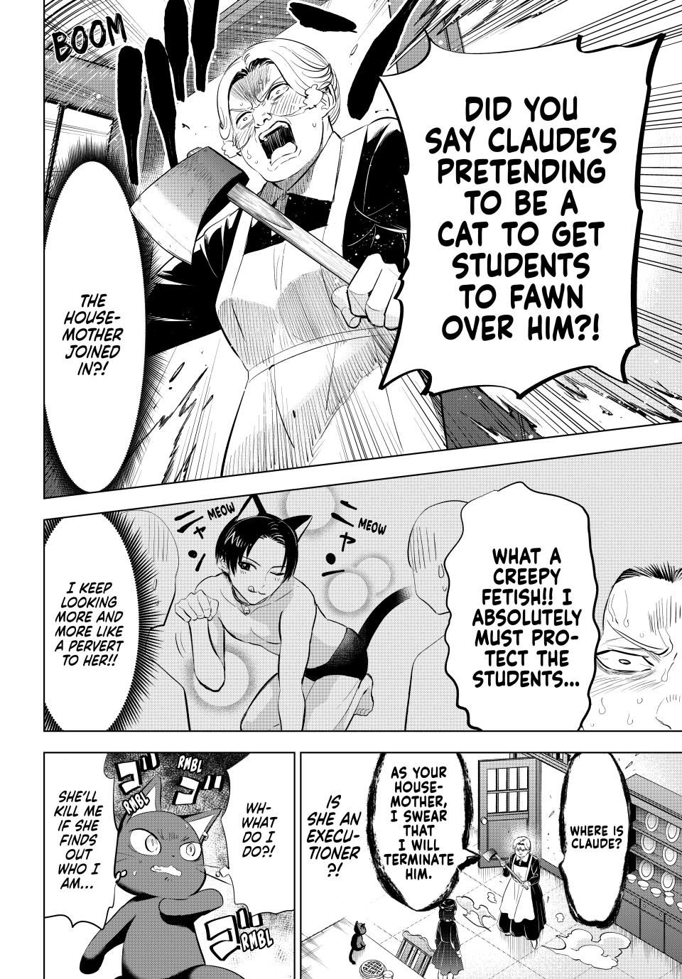 Kuroneko to Majo no Kyoushitsu Chapter 61 page 8 - Chapter 61: 61st Period: Detective Hana