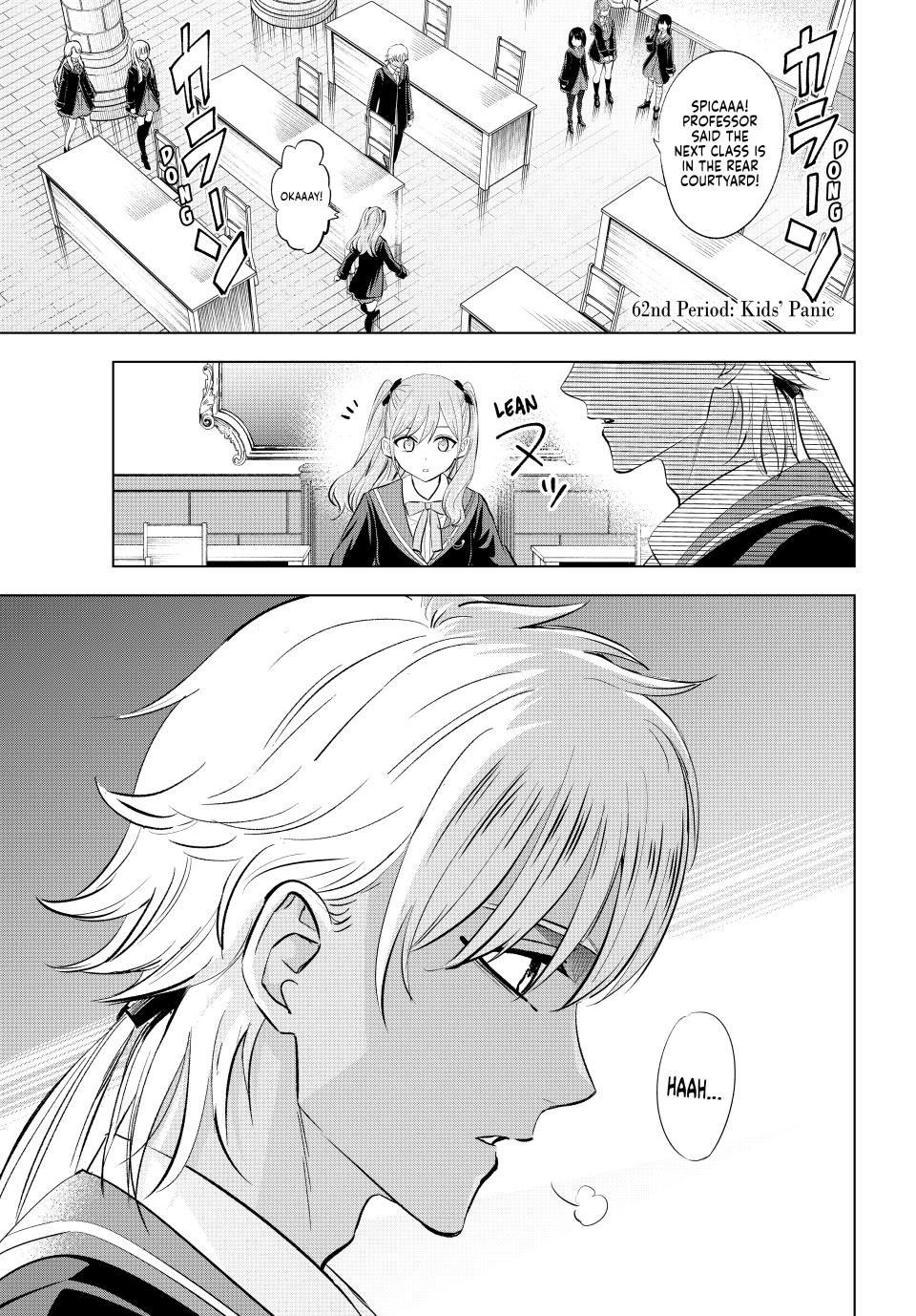 Kuroneko to Majo no Kyoushitsu Chapter 62 page 1 - Chapter 62: Kids’ Panic