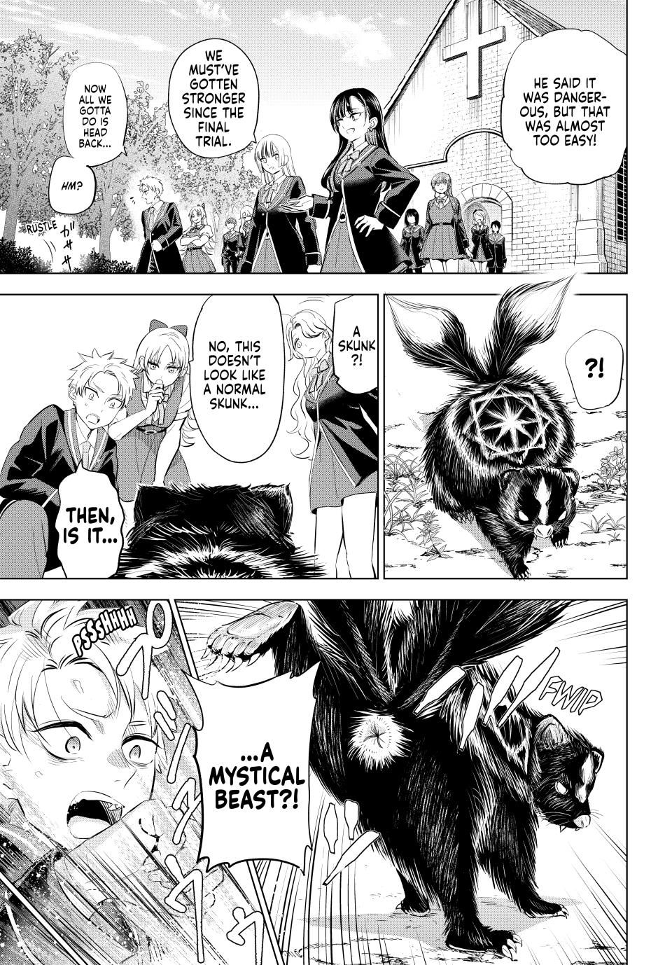 Kuroneko to Majo no Kyoushitsu Chapter 62 page 11 - Chapter 62: Kids’ Panic