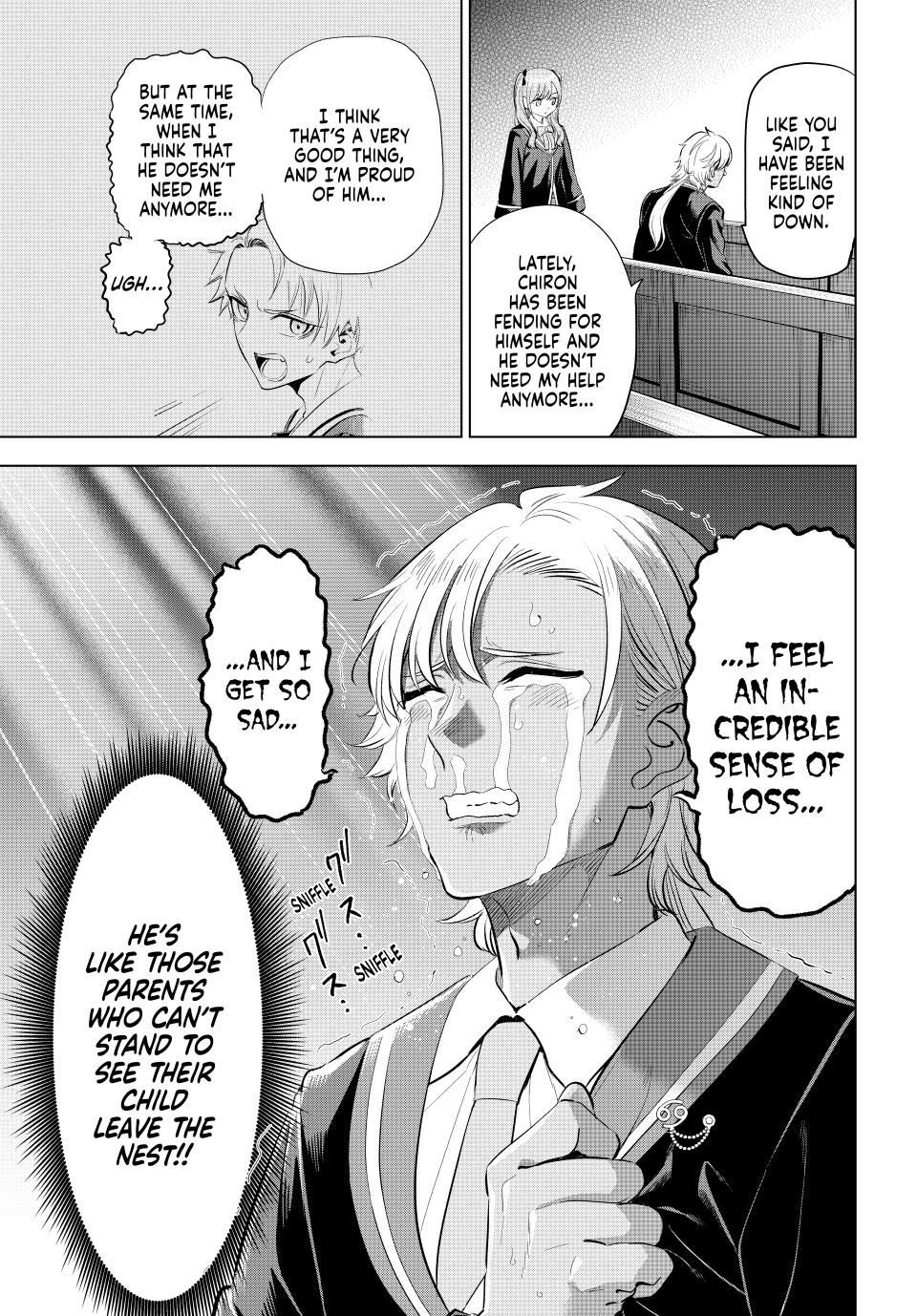 Kuroneko to Majo no Kyoushitsu Chapter 62 page 13 - Chapter 62: Kids’ Panic