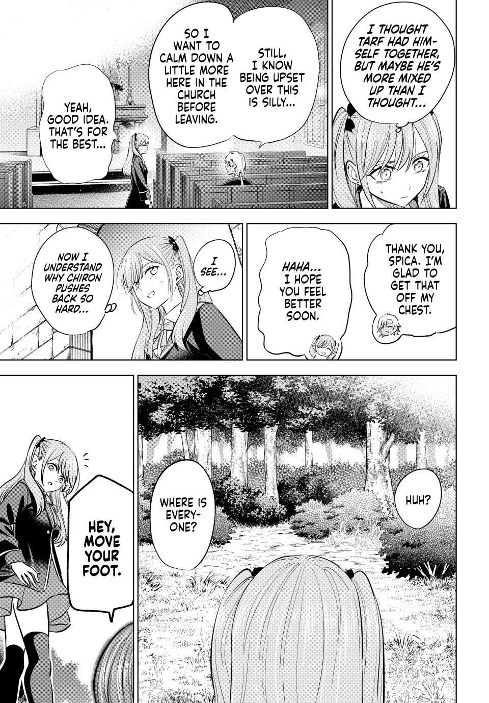 Kuroneko to Majo no Kyoushitsu Chapter 62 page 15 - Chapter 62: Kids’ Panic