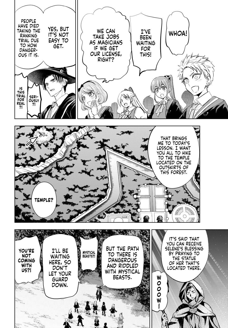 Kuroneko to Majo no Kyoushitsu Chapter 62 page 4 - Chapter 62: Kids’ Panic