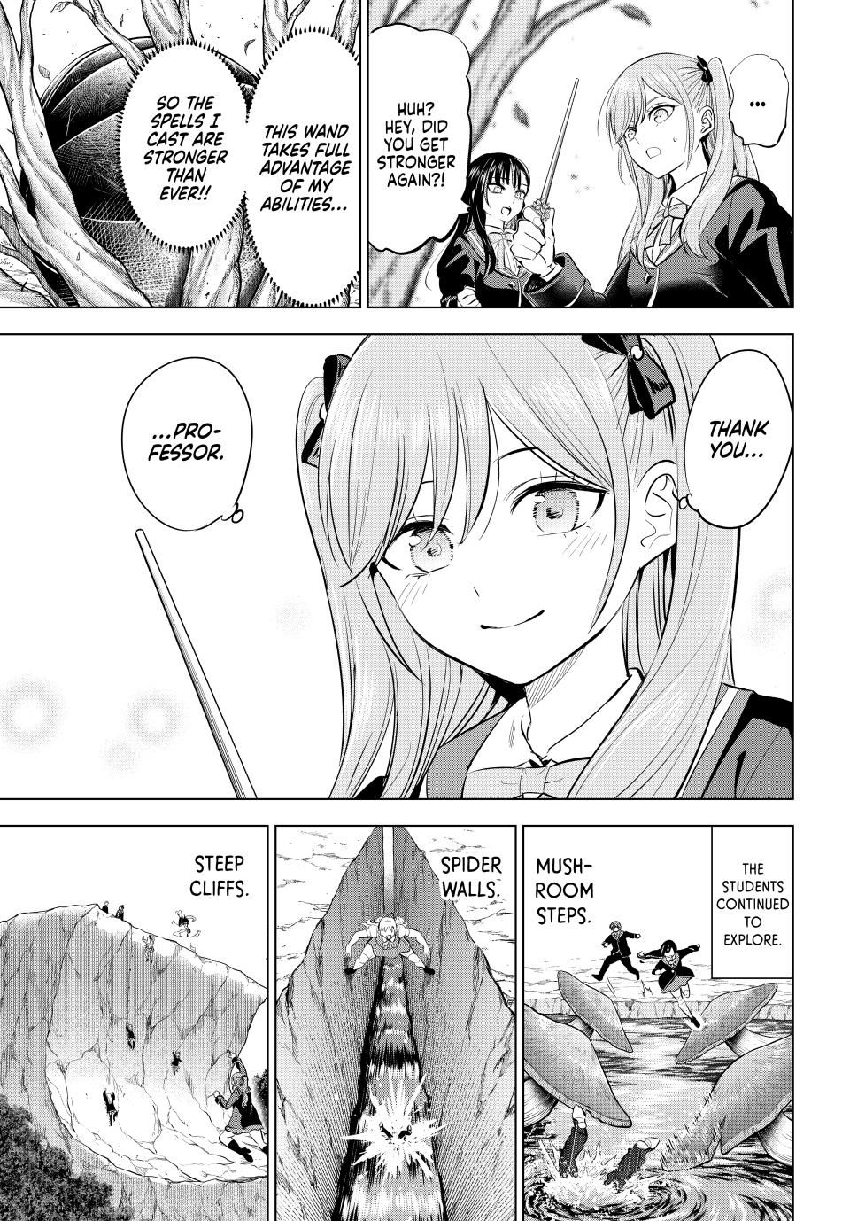 Kuroneko to Majo no Kyoushitsu Chapter 62 page 9 - Chapter 62: Kids’ Panic