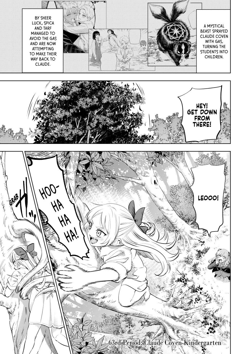 Kuroneko to Majo no Kyoushitsu Chapter 63 page 1 - Chapter 63: Claude Coven Kindergarten