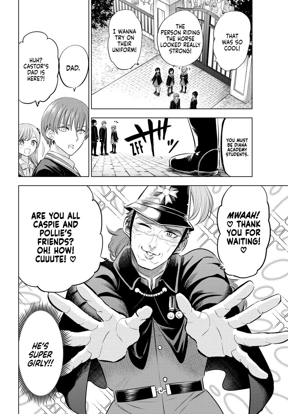 Kuroneko to Majo no Kyoushitsu Chapter 64 page 12 - Chapter 64: Job Shadowing