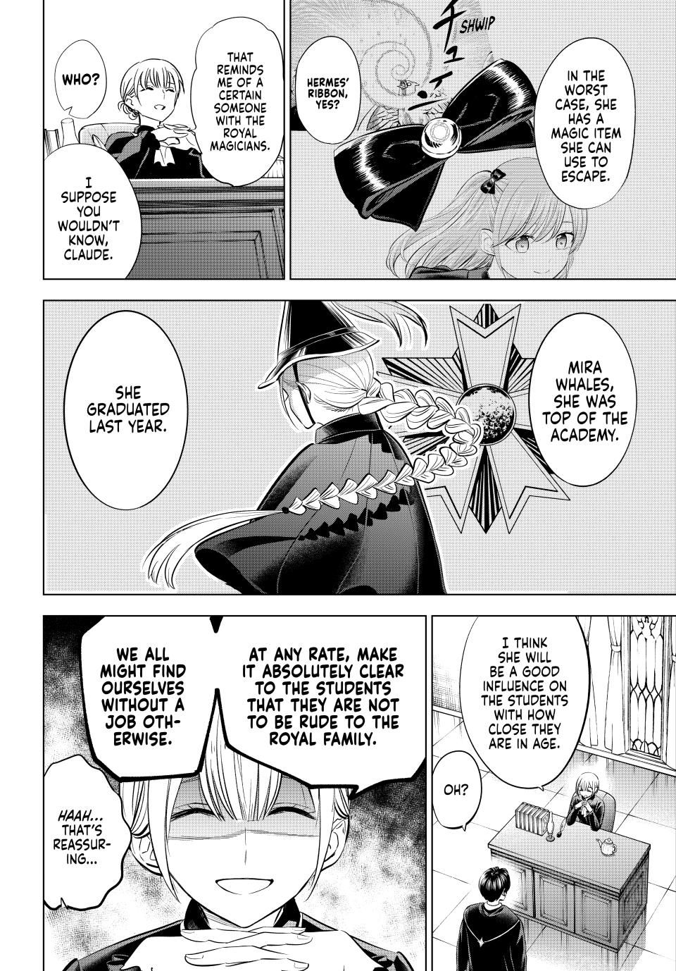 Kuroneko to Majo no Kyoushitsu Chapter 64 page 6 - Chapter 64: Job Shadowing