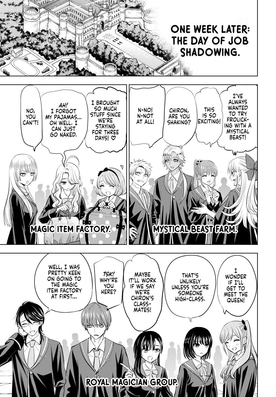 Kuroneko to Majo no Kyoushitsu Chapter 64 page 7 - Chapter 64: Job Shadowing