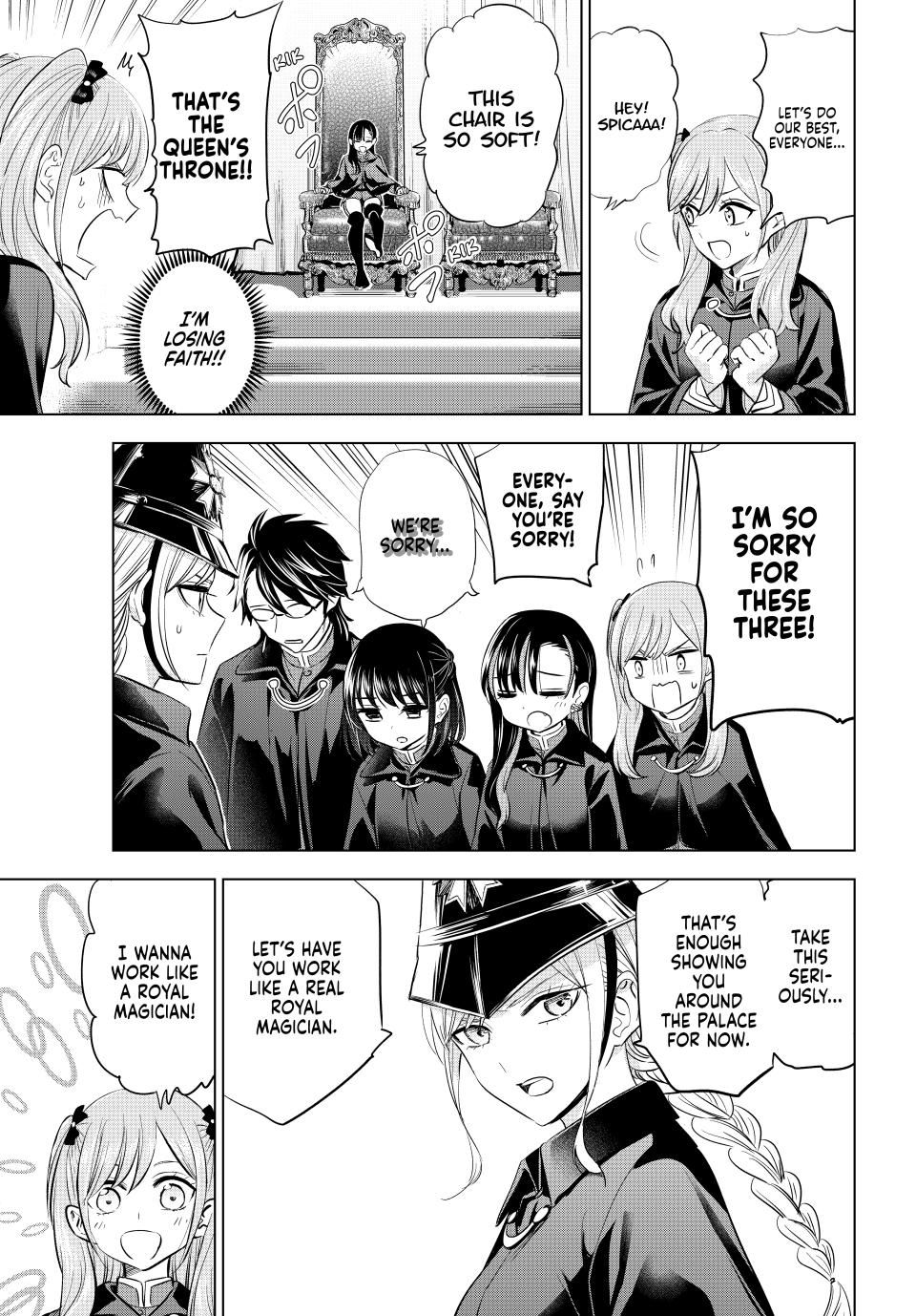 Kuroneko to Majo no Kyoushitsu Chapter 65 page 5 - Chapter 65: Spica and Mira