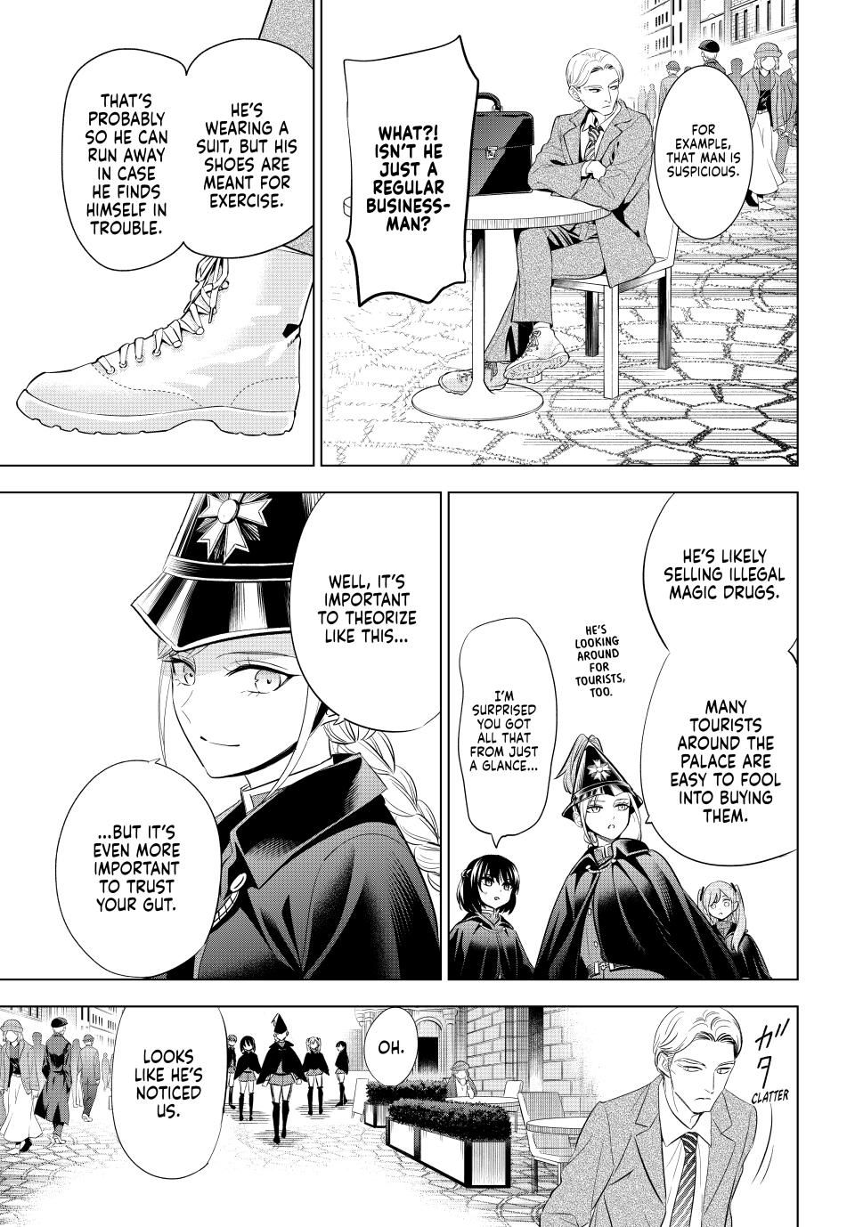 Kuroneko to Majo no Kyoushitsu Chapter 65 page 7 - Chapter 65: Spica and Mira