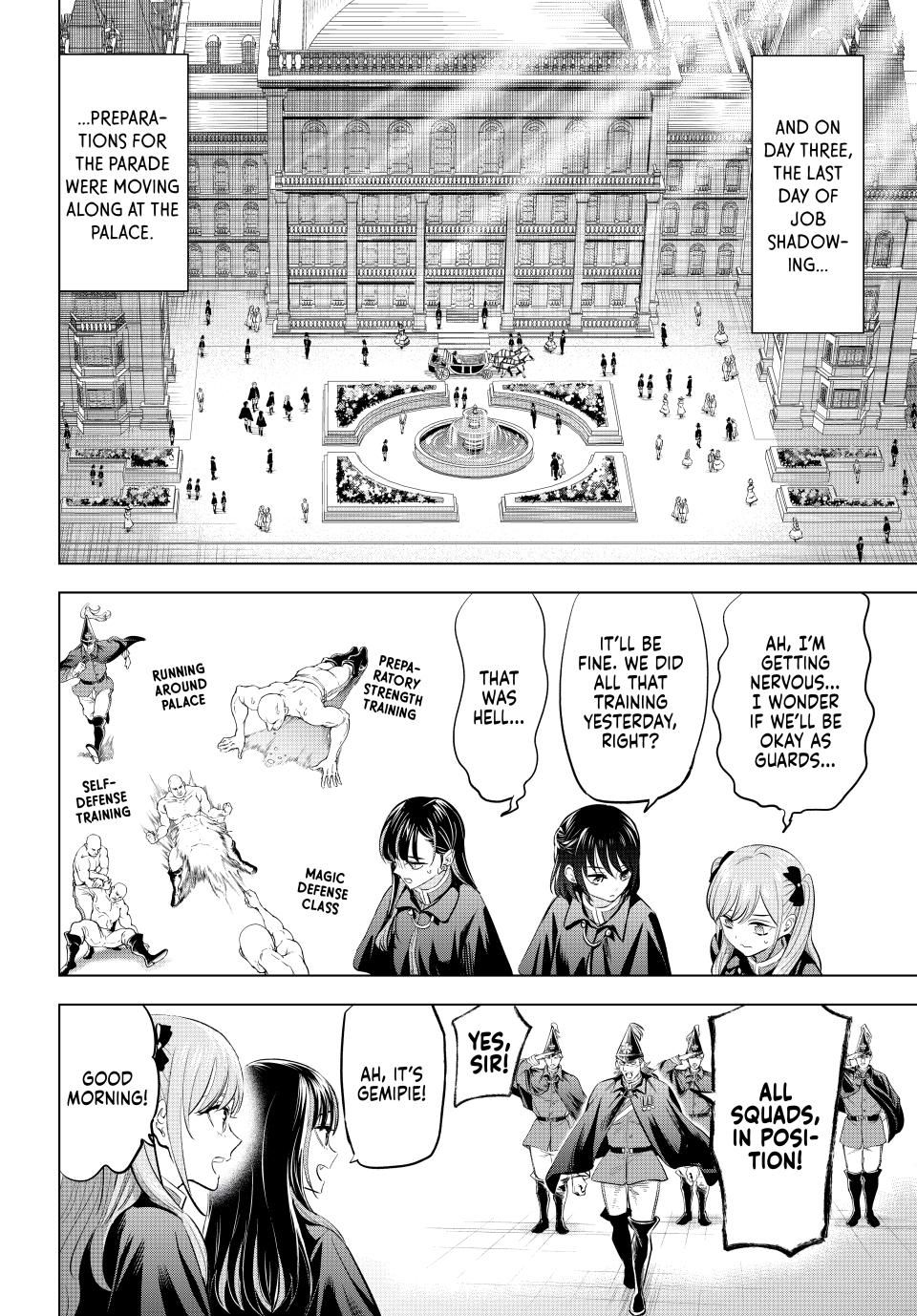 Kuroneko to Majo no Kyoushitsu Chapter 66 page 10 - Chapter 66: Palace Defense