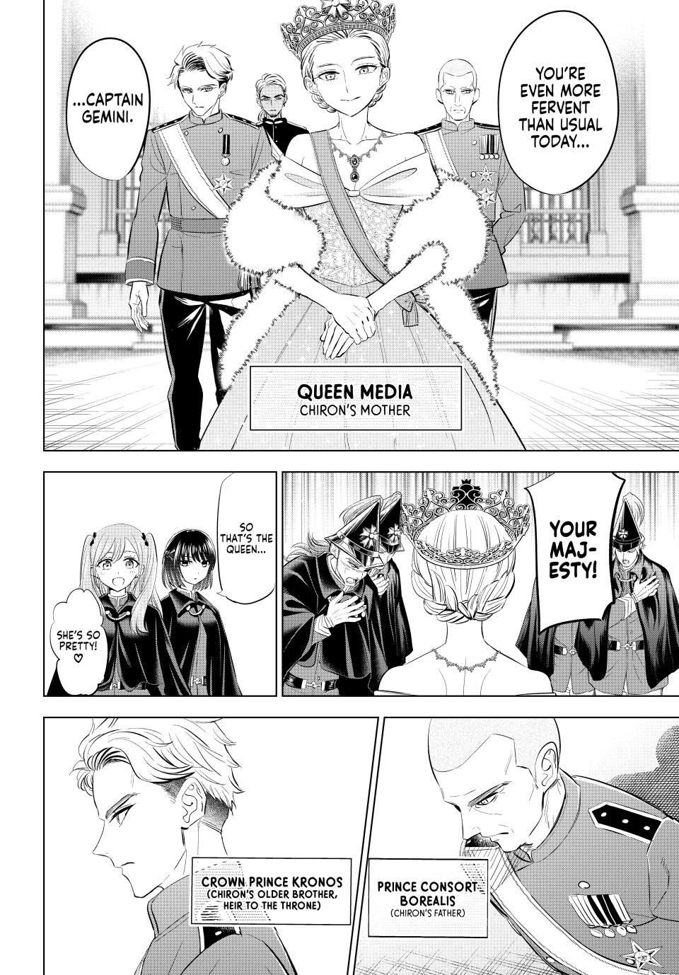 Kuroneko to Majo no Kyoushitsu Chapter 66 page 12 - Chapter 66: Palace Defense