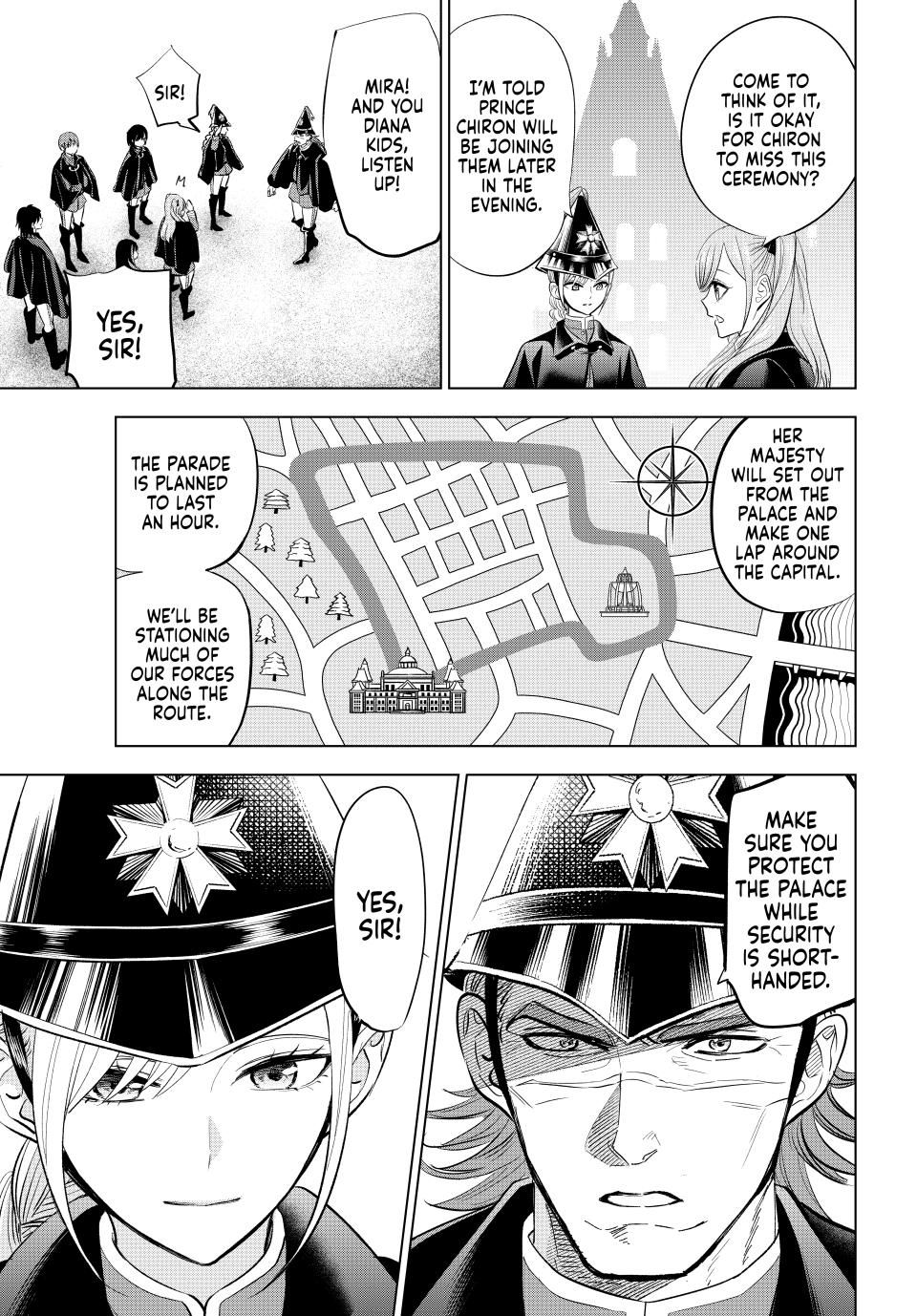 Kuroneko to Majo no Kyoushitsu Chapter 66 page 13 - Chapter 66: Palace Defense