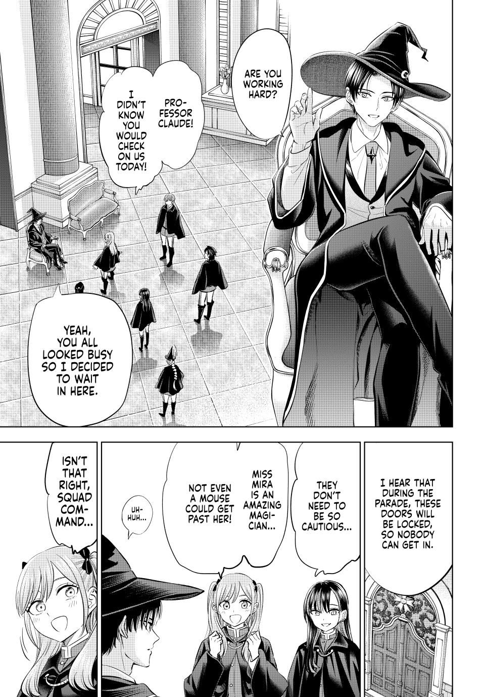 Kuroneko to Majo no Kyoushitsu Chapter 66 page 15 - Chapter 66: Palace Defense