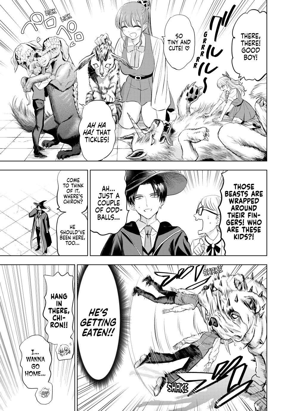 Kuroneko to Majo no Kyoushitsu Chapter 66 page 7 - Chapter 66: Palace Defense